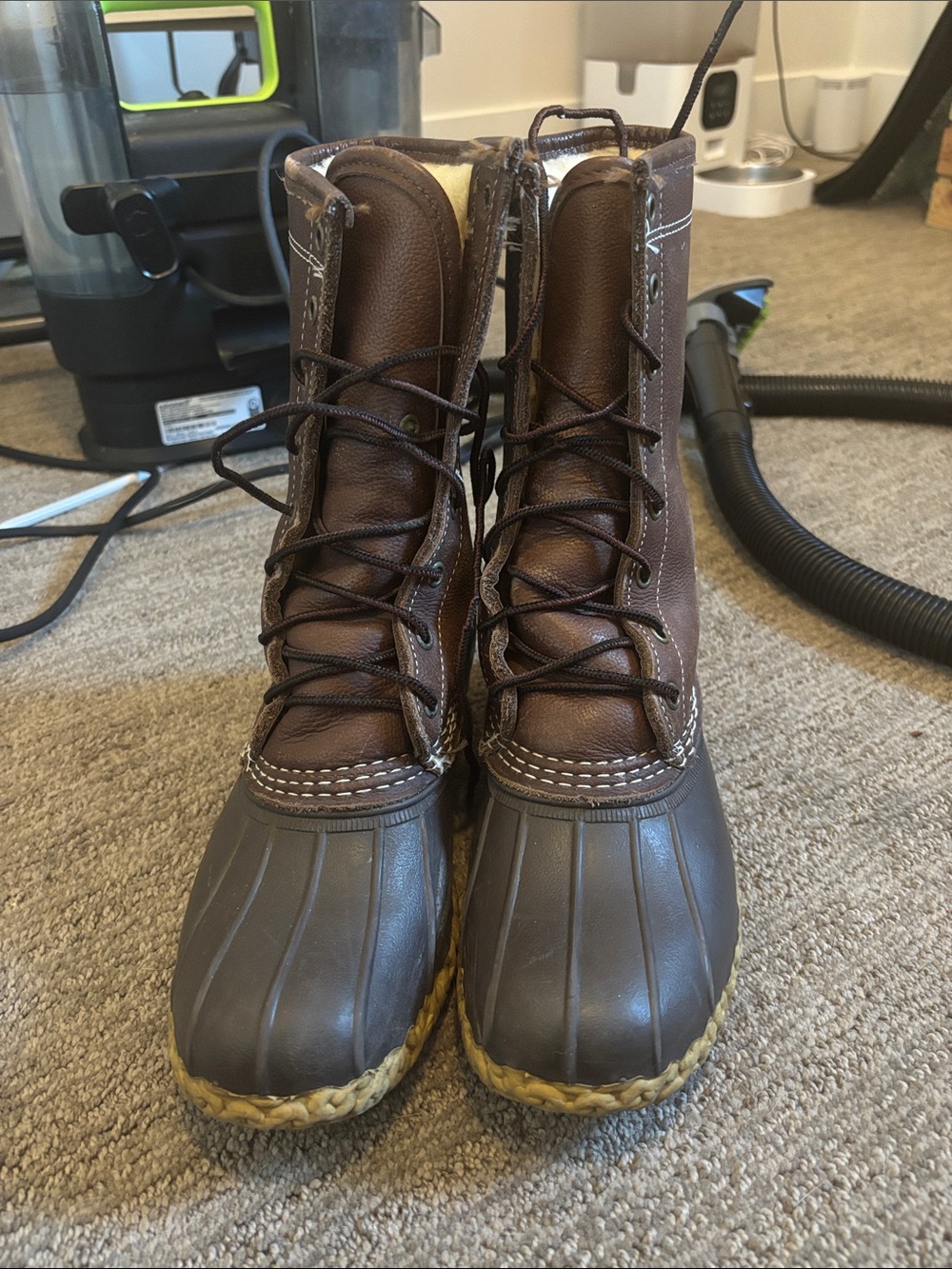 LL Bean Bean Boots - fur lined